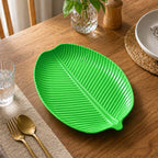 Cute Banana Leaf Dish Plate