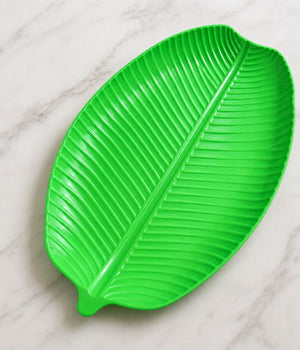 Cute Banana Leaf Dish Plate