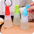 Kitchen Silicone Oil Brush Bottle