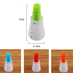 Kitchen Silicone Oil Brush Bottle