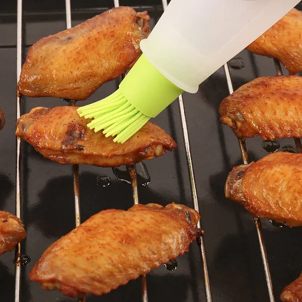 Kitchen Silicone Oil Brush Bottle