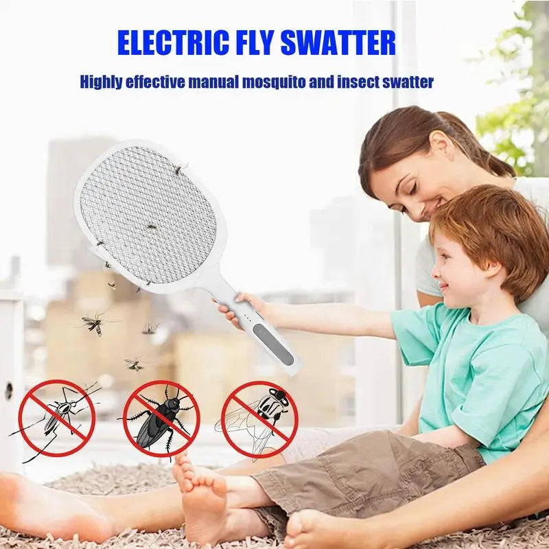 Rechargeable Auto System Electric Mosquito Bat