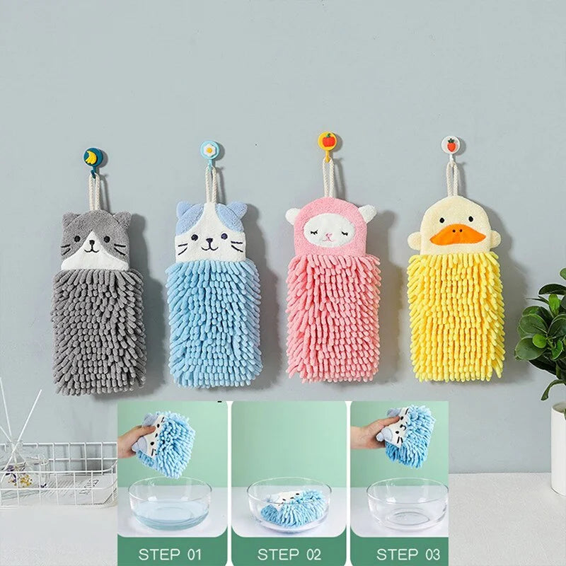 Cute Cartoon Soft Kitchen Towel