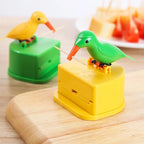 Mini Bird Pressing Toothpick Dispenser