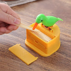 Mini Bird Pressing Toothpick Dispenser