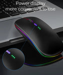 Bluetooth USB Rechargeable RGB Lighting Mouse