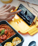 850 ML Lunch Box With Spoon & Chopsticks