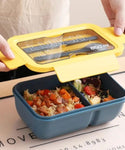 850 ML Lunch Box With Spoon & Chopsticks