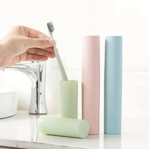 Mini Slim Toothpaste & Brush Holder