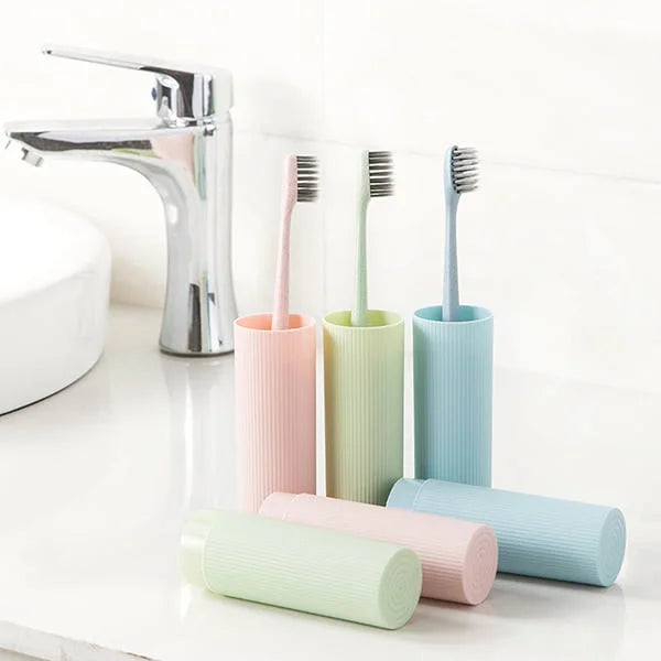 Mini Slim Toothpaste & Brush Holder