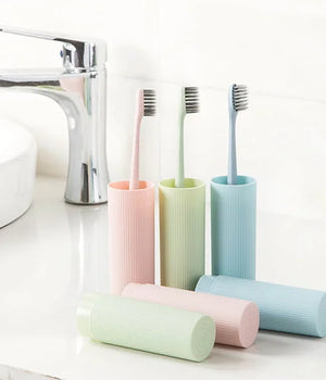 Mini Slim Toothpaste & Brush Holder