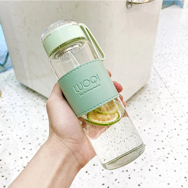 Nordic Glass Portable Cute Bottle