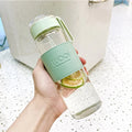 Nordic Glass Portable Cute Bottle