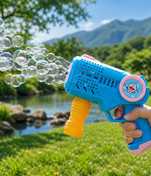 Cute Cartoon Bubble Gun for Kids