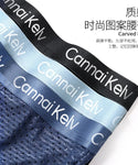 3 Pcs Pure Cotton Breathable Boxer Underwear