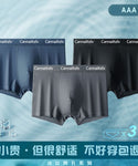 3 Pcs Pure Cotton Breathable Boxer Underwear