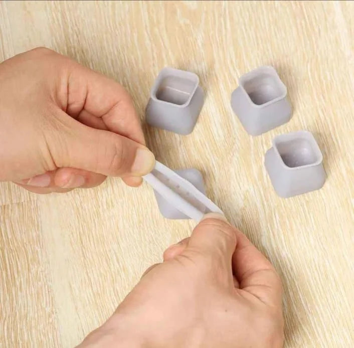 4 Pcs Silicon Furniture Leg Protection Pad
