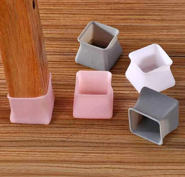 4 Pcs Silicon Furniture Leg Protection Pad