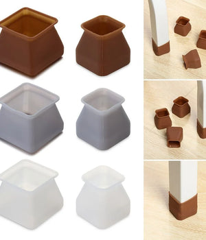 4 Pcs Silicon Furniture Leg Protection Pad