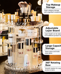 360 Rotating Makeup Cosmetic Organizer