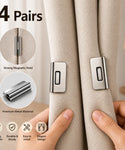 Strong Adjustable Magnetic Curtain Clip Set