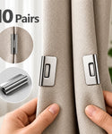 Strong Adjustable Magnetic Curtain Clip Set