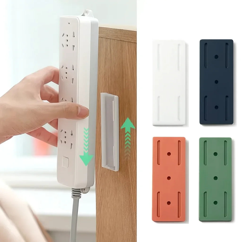 Self-Adhesive Multifunction Socket Holder