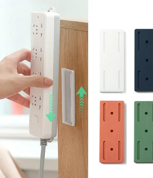 Self-Adhesive Multifunction Socket Holder