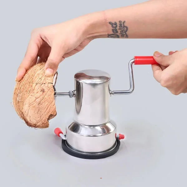 Easy Coconut Scraping Machine