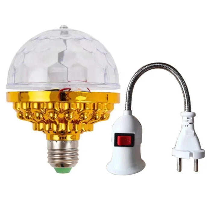 Rotating Colorful Party Bulb