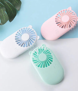 Rechargeable Mini Pocket Fan