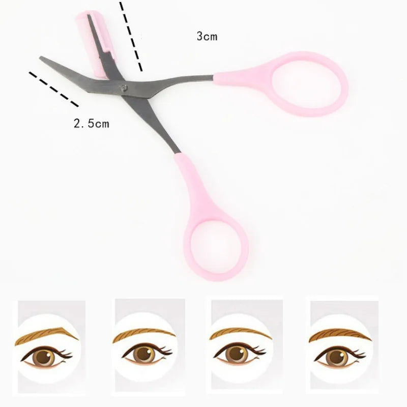 Eyebrow Shaping Scissor With Comb