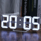 LED Digital Wall Desk Clock