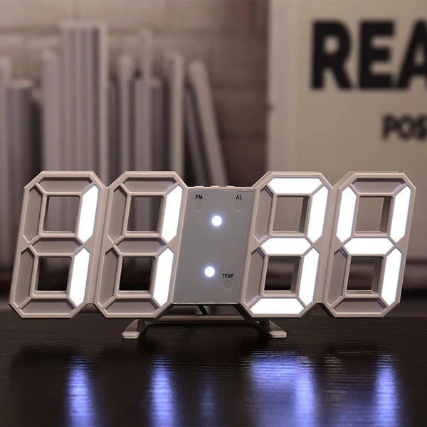 LED Digital Wall Desk Clock