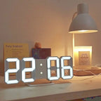 LED Digital Wall Desk Clock