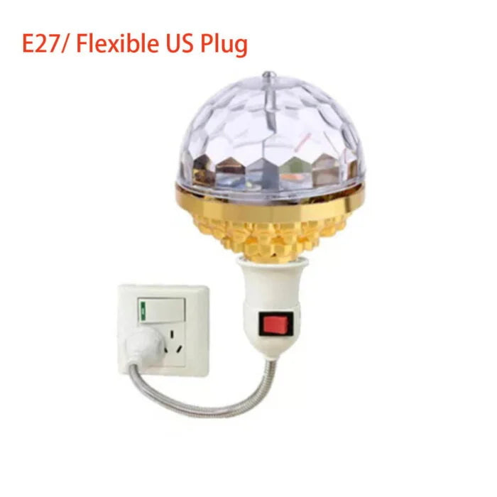 Rotating Colorful Party Bulb