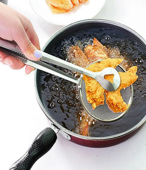 Kitchen Frying Clamp Spoon