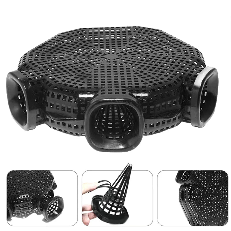 6 Holes Fishing Catcher Trap