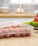 34 Grid Transparent Egg Storage Box