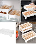 Double Tray Egg Storage Holder