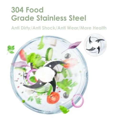 Electric Food Chopper & Juice Blender