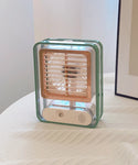 Portable Mini Air Conditioning Night Light Fan