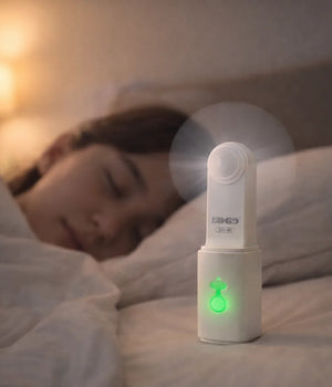 Rechargeable Mini Fan with Torch Light