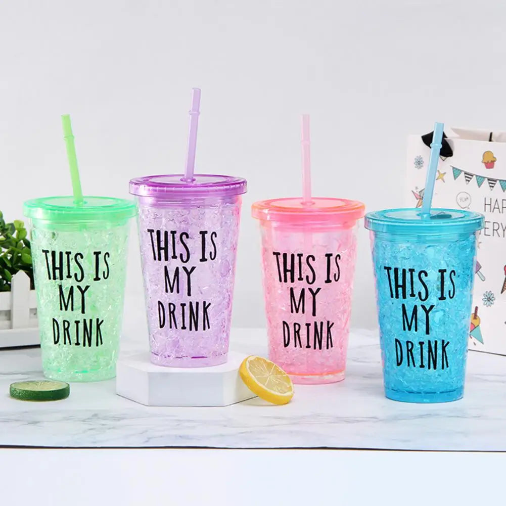 Icy Designed Double Layer Water Bottle