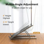 Foldable Aluminum Laptop Stand