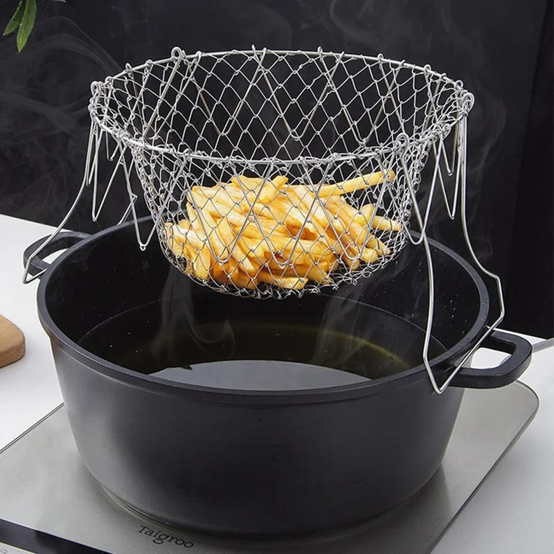 Multi-Usable Frying Net Basket