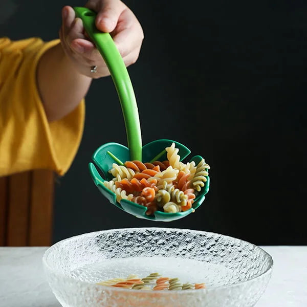 Leaf Style Colander Spoon