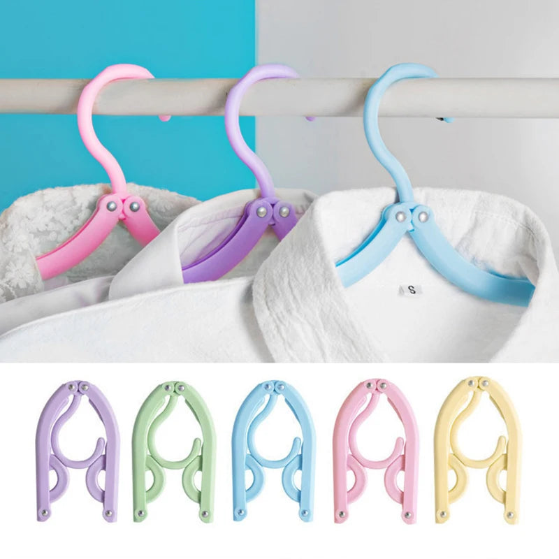 Space-Saving Travel Clothes Hanger Set (6 Pcs)