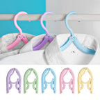 Space-Saving Travel Clothes Hanger Set (6 Pcs)