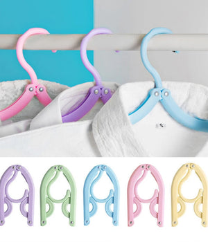 Space-Saving Travel Clothes Hanger Set (6 Pcs)
